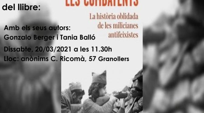 Presentació del llibre “Les combatents”