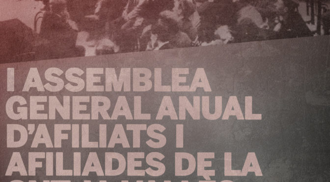 La CNT del Vallès Oriental celebrarà la seva I Assemblea anual d’afiliats i afiliades a la comarca