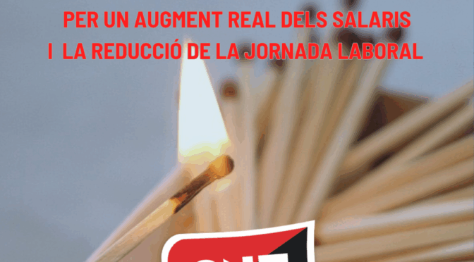 El SUIAC s’adhereix a la convocatòria de vaga al metall els dies 29 i 30 d’octubre